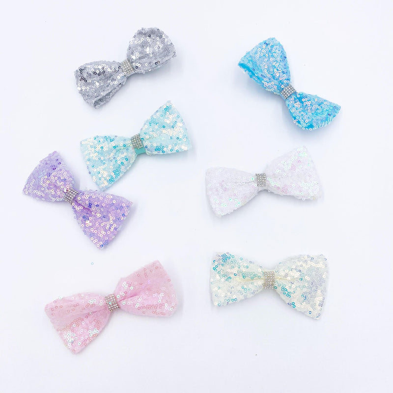 Shimmer Sequin Bow