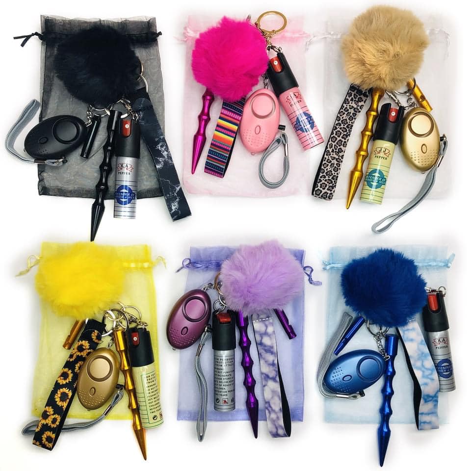 Self-Defense Key chain set - Feather & Quill Boutique