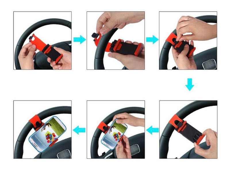 Car Steering Wheel Holder