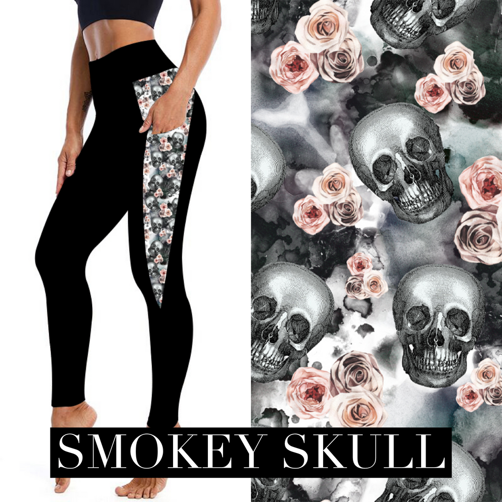 Smokey Skull Leggings