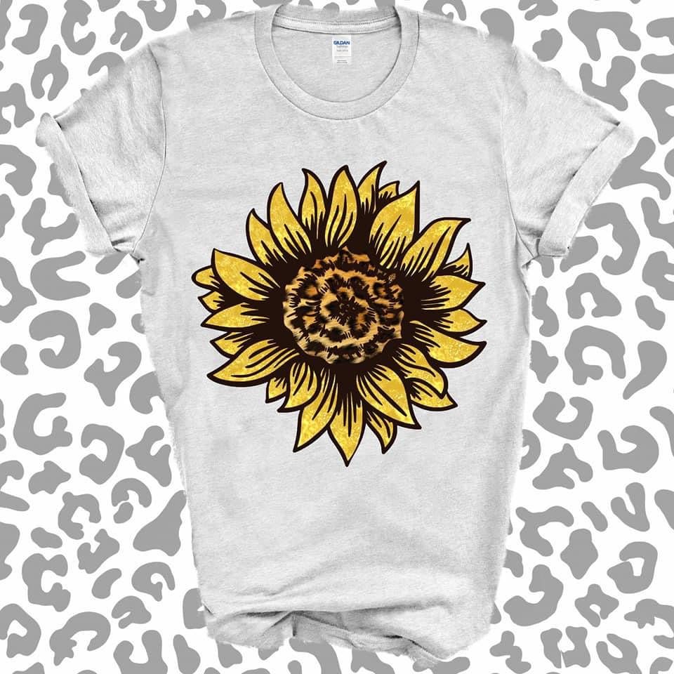 Sunflower Graphic Tee - Feather & Quill Boutique