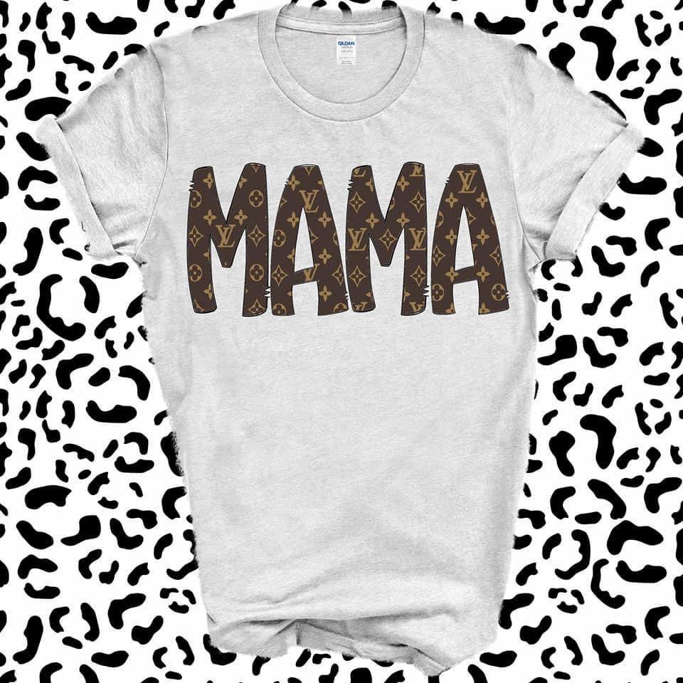 Mama Louis V Graphic Tee - Feather & Quill Boutique