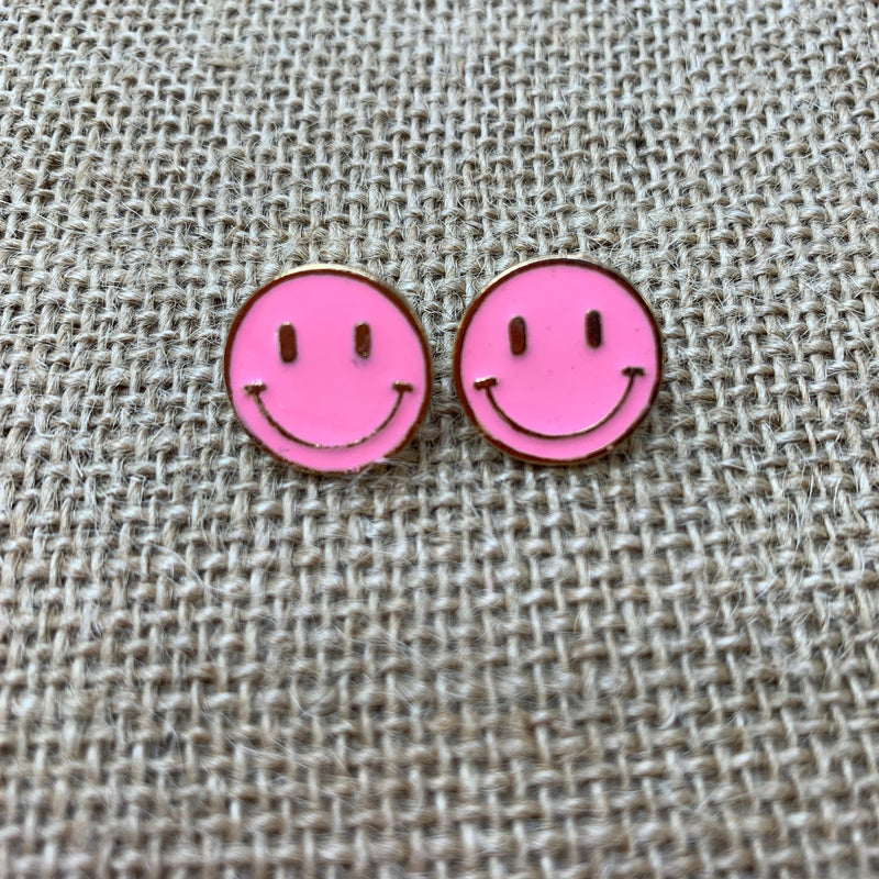 Happy Face Studs