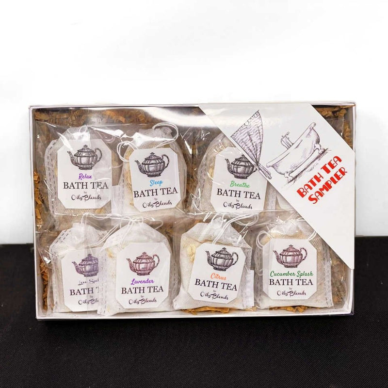Bath Tea 8 Pack Sampler - Oily BlendsBath Tea 8 Pack Sampler