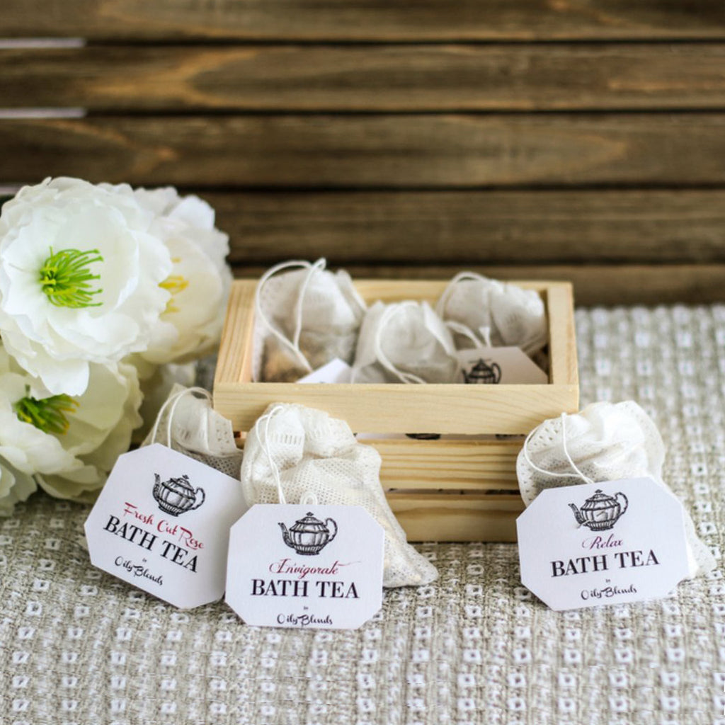 Bath Tea Assorted Sampler Pack-25 Single Tea - Oily BlendsBath Tea Assorted Sampler Pack-25 Single Tea