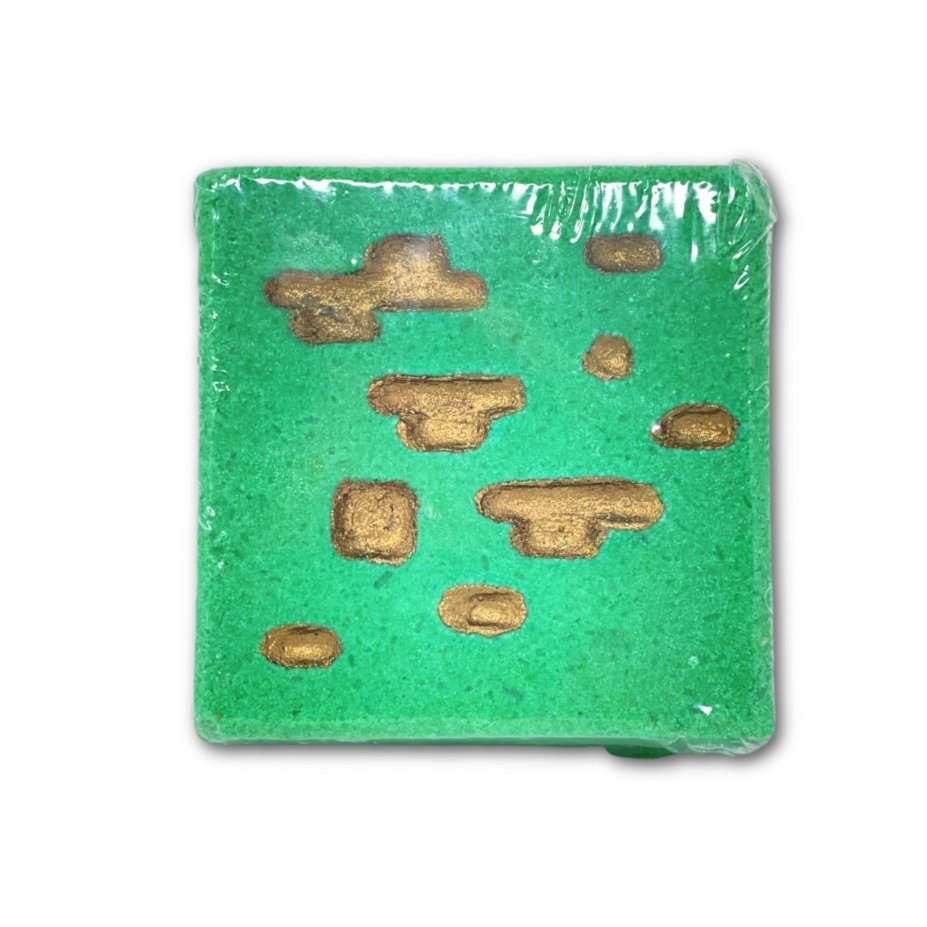 Grass Gamer Building Block Bath Bomb - Oily BlendsGrass Gamer Building Block Bath Bomb