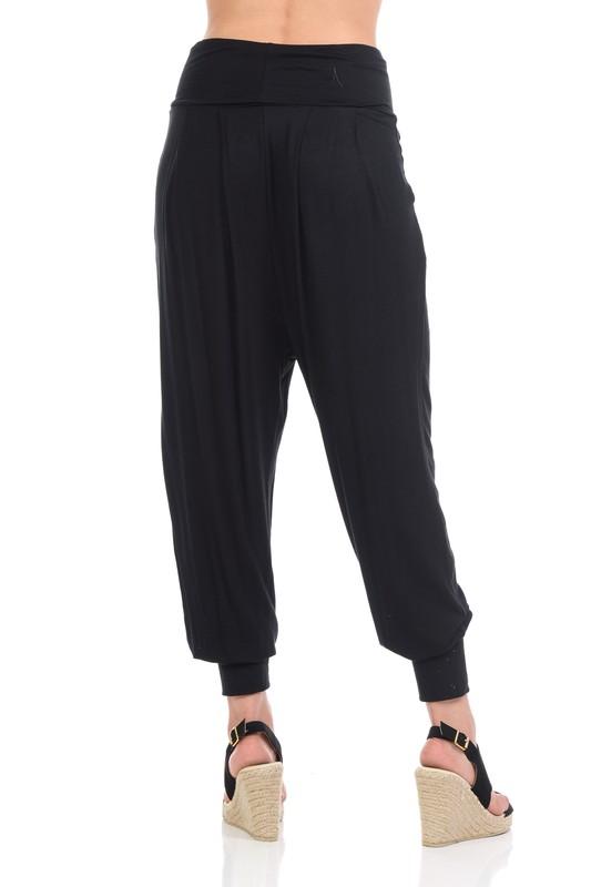 Harem Pants with Cuff - Feather & Quill Boutique