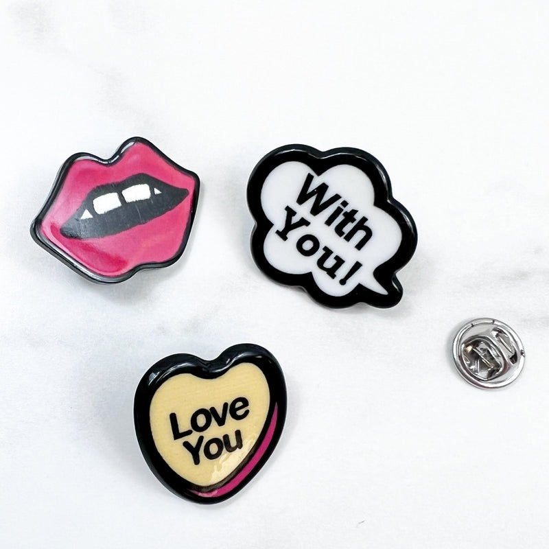 With You Jacket Pins