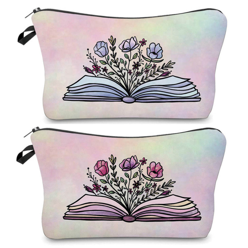 Pouch - Book Floral (Front & Back)