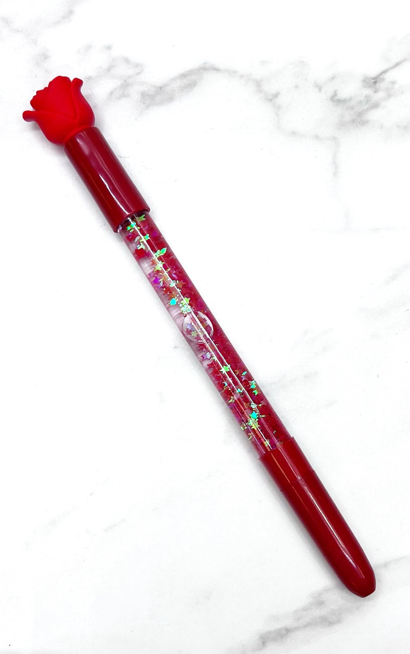 Light Up Rose Lava Pen