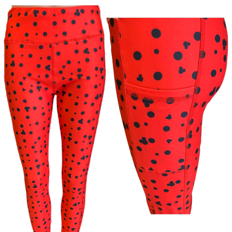 Ladybug Mouse Leggings