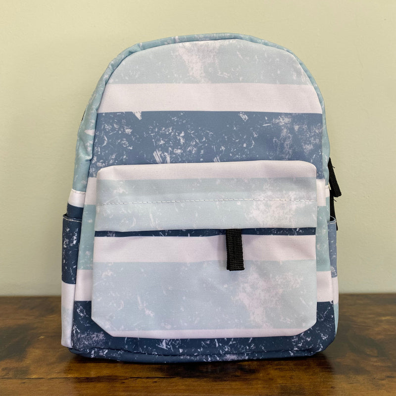 Mini Backpack - Blue Stripe