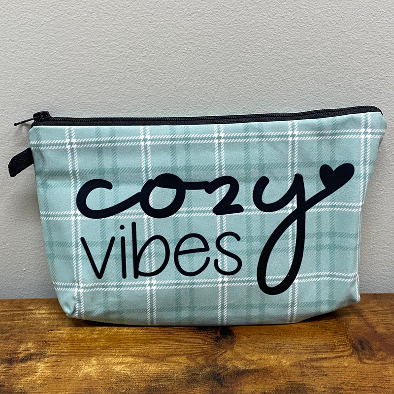 Pouch - Plaid, Cozy Vibes *While Supplies Last*