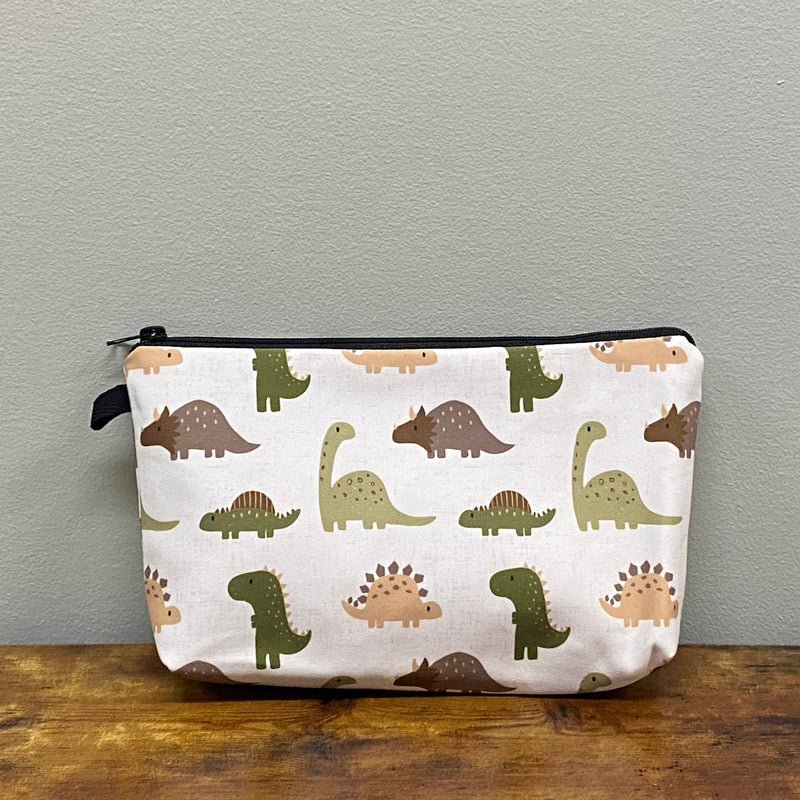 Pouch - Dino Green & Brown