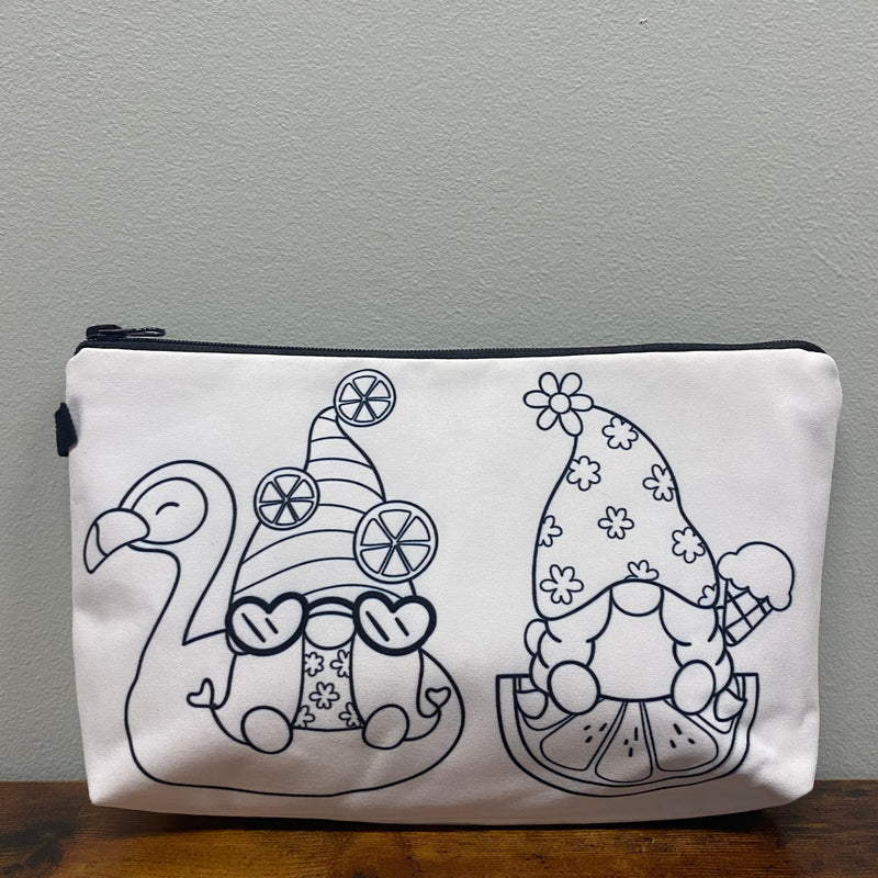 Pouch - Gnome Coloring - *While Supplies Last