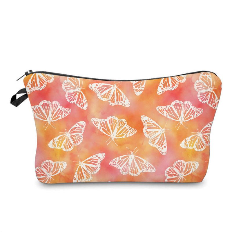 Pouch - Butterfly Pink Orange *While Supplies Last*