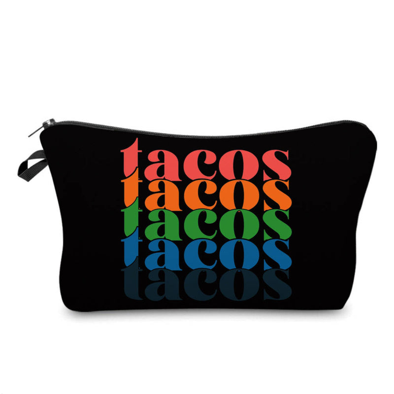Pouch - Tacos Tacos Tacos on Black
