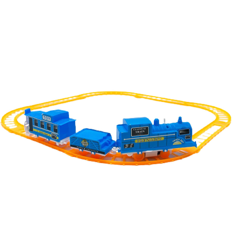 Battery Powered Train Set with Track