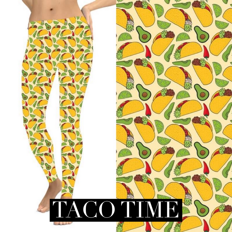 Taco Time Leggings