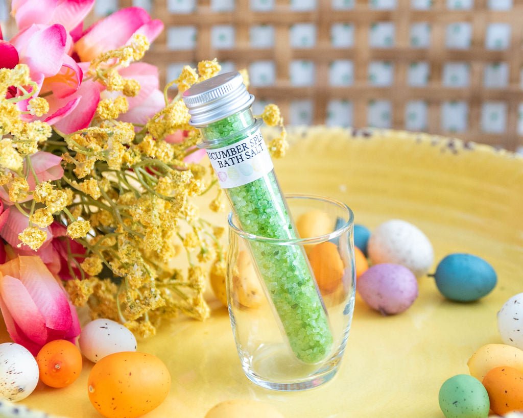 Spring Easter Bath Salt Vials - Oily BlendsSpring Easter Bath Salt Vials