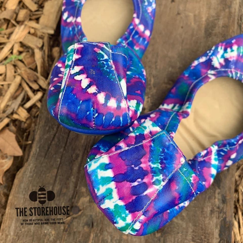 Storehouse Flats - Tidal Pool (blue/purple tie dye) IN STOCK-Feather & Quill Boutique