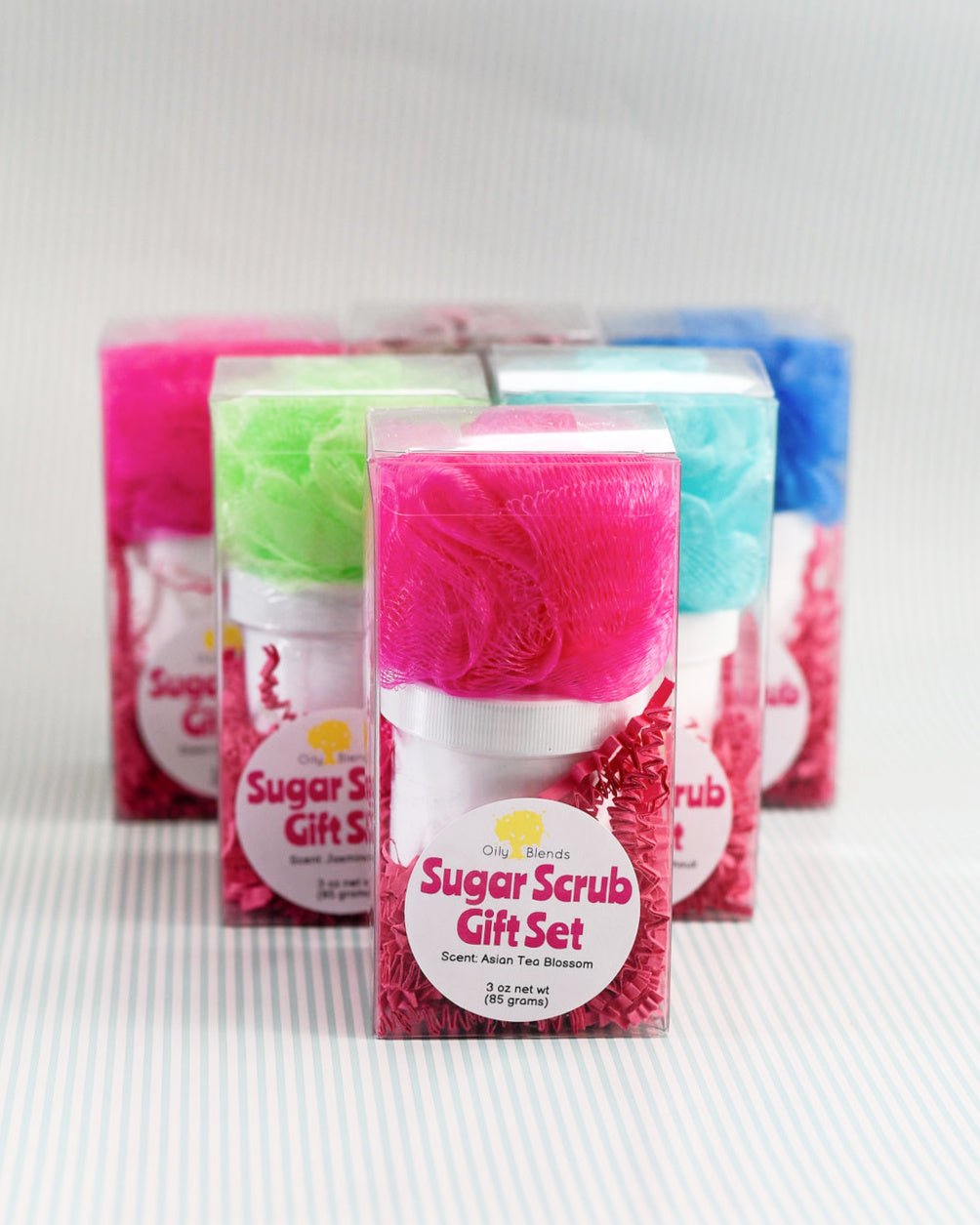 Sugar Scrub Gift Sets - Oily BlendsSugar Scrub Gift Sets